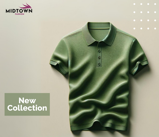 Green POLO T-shirt