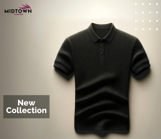 Black POLO T-shirt